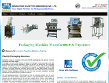Tablet Screenshot of innovativepacktech.com